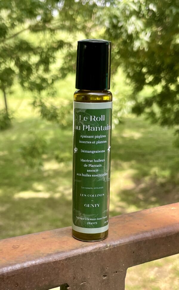Roll au plantain, apaisant piqûres insectes et orties
